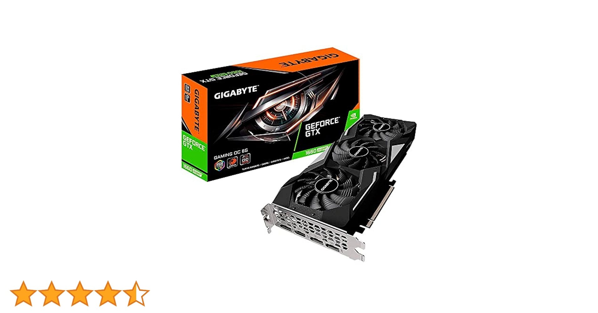 GIGABYTE GeForce GTX 1660 Super Gaming OC 6G Graphics Card